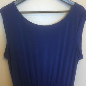 LAST CHANCE: Floor Length Blue Dress